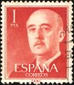Spain 1960 General Franco 1 PTA Rojo Edifil 1290. Subida por Mike-Bell